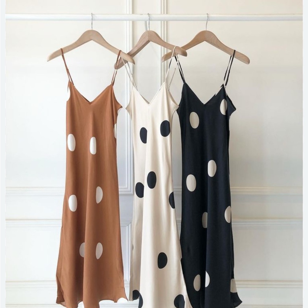Silk Laundry Cream Slip Dress sz XS EUC
